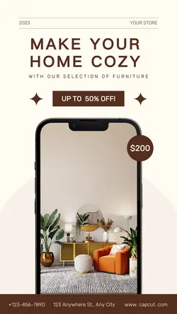 Make Your Home Cozy Instagram Story