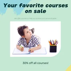 Education and training Sales Promotion