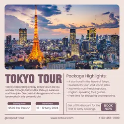 Tokyo Tour Travel Industry Instagram post