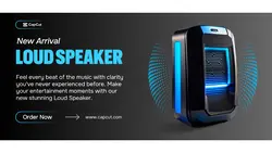 New Arrival Loud Speaker Twitter Post