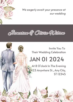 Invitation - Wedding Invitation