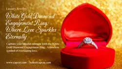 Fashion Industry Jewelry White Gold Diamond Ring