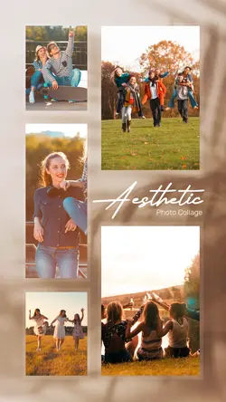 Non-Marketing Photo Collage 5 Image Aesthetic 