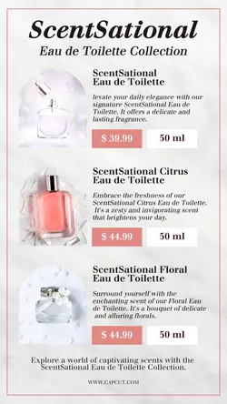 Beauty Pricelist Fragrance Voyage Instagram Story