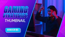 Gaming Neon Style Thumbnail