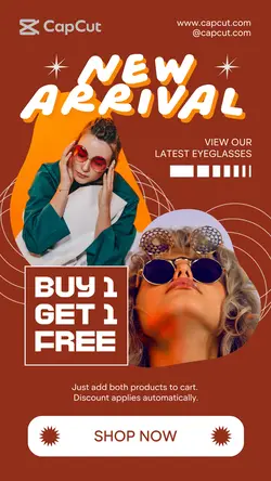 2 Multi-Product Image Promotion Eye Glass