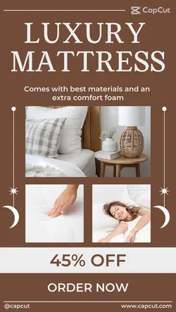 Household mattress sales promotion