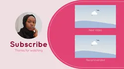 Non-marketing Youtube Endscreen Pink Decor