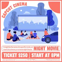 Other Cinema Night Movie Instagram Post