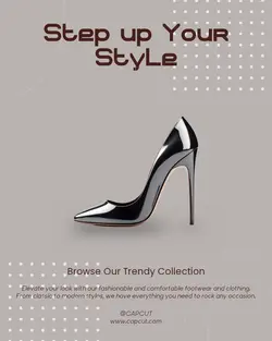 Clothing & Shoes Menu