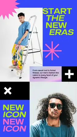 2 Multi-product Image + Men's Clothes Groovy