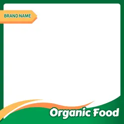 E-Commerce Food & Beverage Organic Food Frame