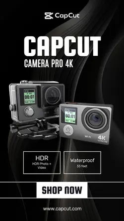 Electronic Product Display Camera Pro Instagram Story