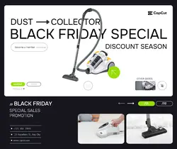 Black Friday Consumer electronics Vacuum cleaners