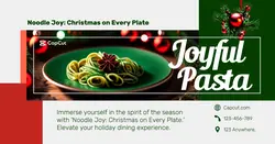 Christmas Food Product Display Facebook