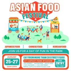 Food and Beverage Street Food Truck Festival