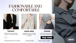 Clothing & Shoes &Casual wear display Minimalist