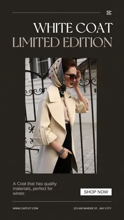 Fashion Limited Edition Instagram Story