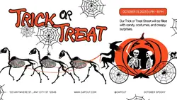 Trick or Treat Twitter Post