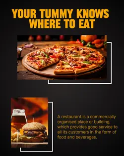 Food & beverage Your tummy knows where to eat Instagram post