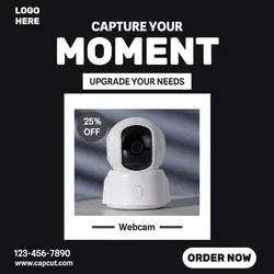 Electronics - Webcam - Instagram ad