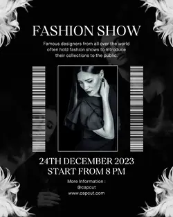 Fashion Show Instagram Portrait