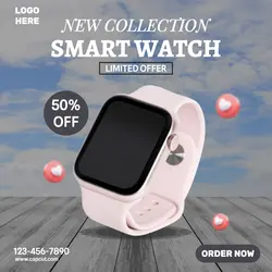 Electronics - Smartwatch - Instagram ad