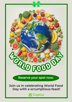 Non-Marketing Campus Event Activity World Food Day Celebrate