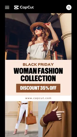Black Friday Woman Fashion Collection Instagram Story