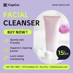 Beauty & Personal care facial cleanser Minimalist