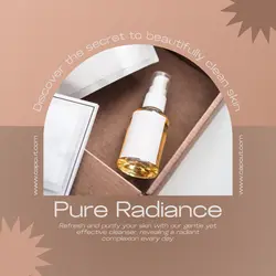 Beauty Pure Radiance Instagram Post