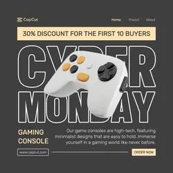 Cyber Monday Sale Instagram Post