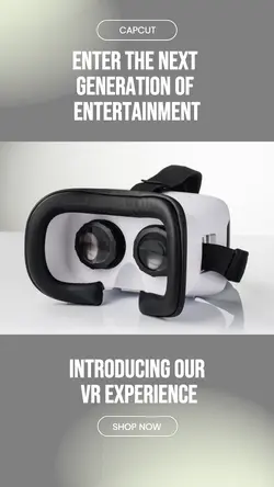 VR Technology Product Display