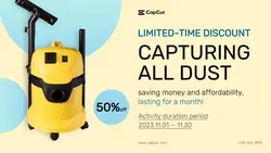  Services Vacuum cleaner Branding Minimalist