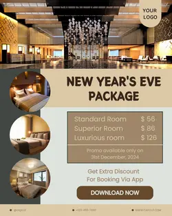New Year's Eve Hotel Promotion