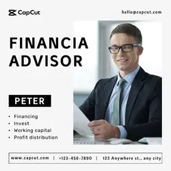 Financial Financia advisor publicize business