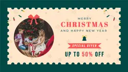 Christmas New Year Special Offer Sale