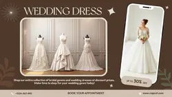 Fashion Wedding Dress Promotion