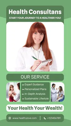 Healthy Consultans Story instagram