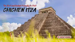 Youtube Thumbnail Vlog - Travel to Chichen Itza Mexico