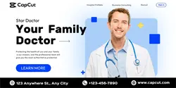 Medical Family doctor Display Minimalist