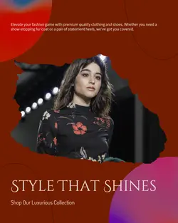 Clothing & Shoes Menu