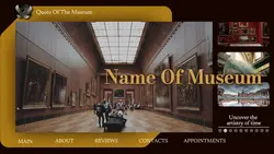 Museum Website Sampler
