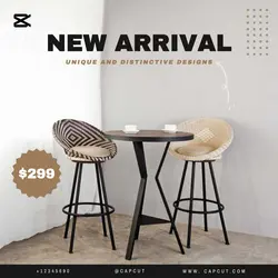 Chair Unique Promotion Instagram post