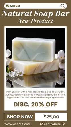 Beauty Soap Bar Sale Promotion