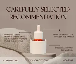 Beauty & Facial Oil Branding Minimalist