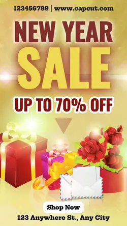 New Year Sale Tiktok