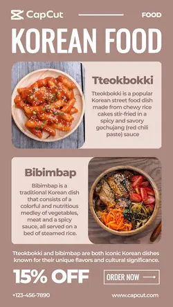 Food Korea Instagram Story