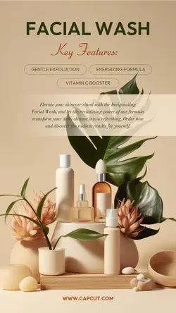 Beauty & Personal Care Facial Wash