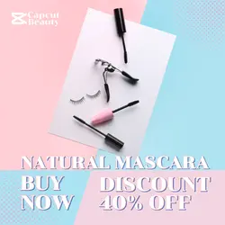 Mascara Beauty Product Discount Instagram Post